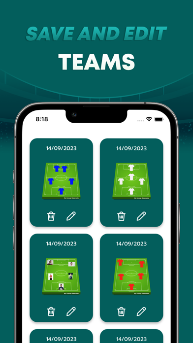 My Lineup Grassroots Screenshot