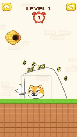 Game screenshot Dog Vs Bee: Draw to Save hack