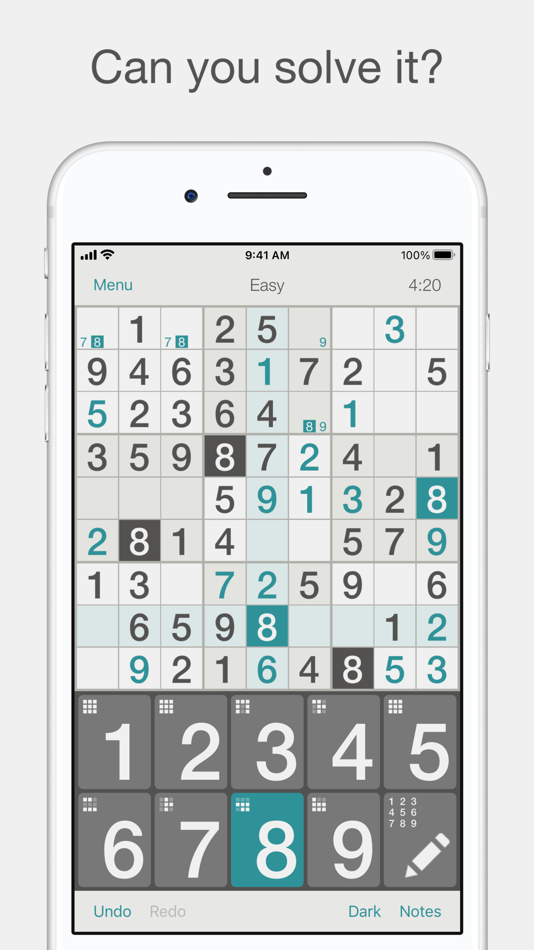 #1. Sudoku ′ (iOS) Av: Mind The Frog, Inc.