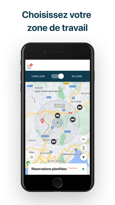 3J Driver app Screenshot