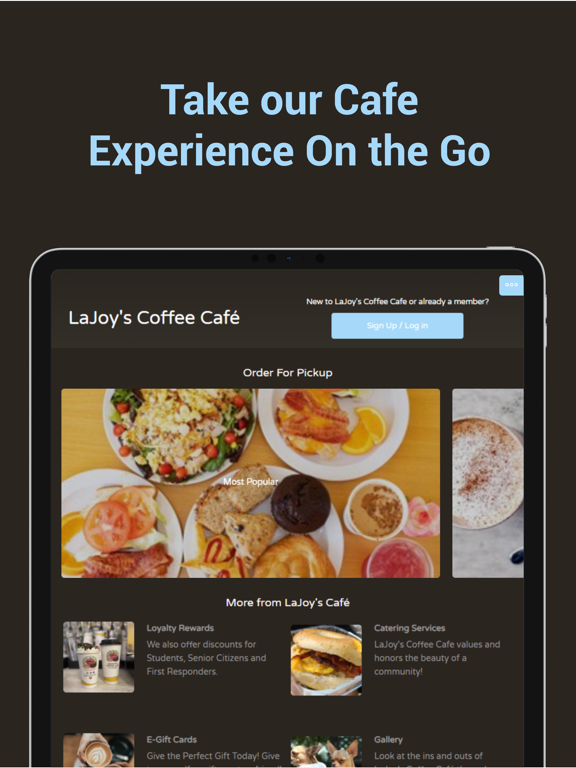 Screenshot #4 pour LaJoys Coffee Café