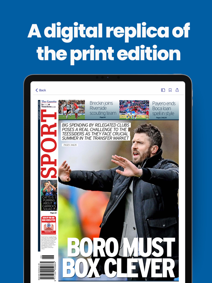 Evening Gazette Teesside