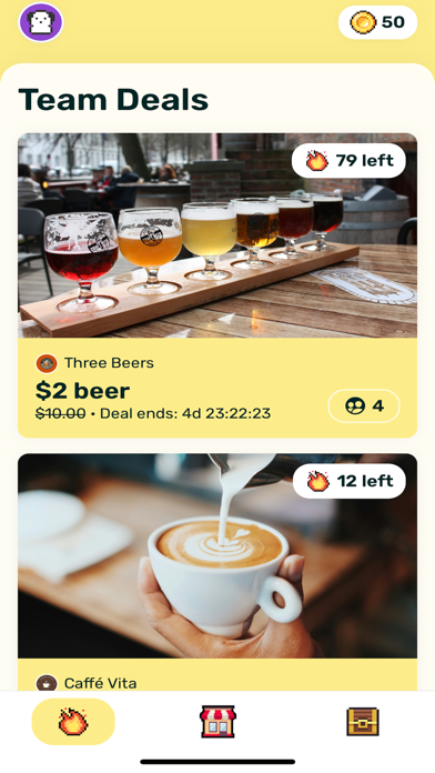 Onlo: discounts with friends Screenshot