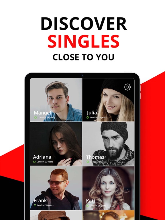 twoLove - Dating App iPad screenshot 1 - Social Networking app