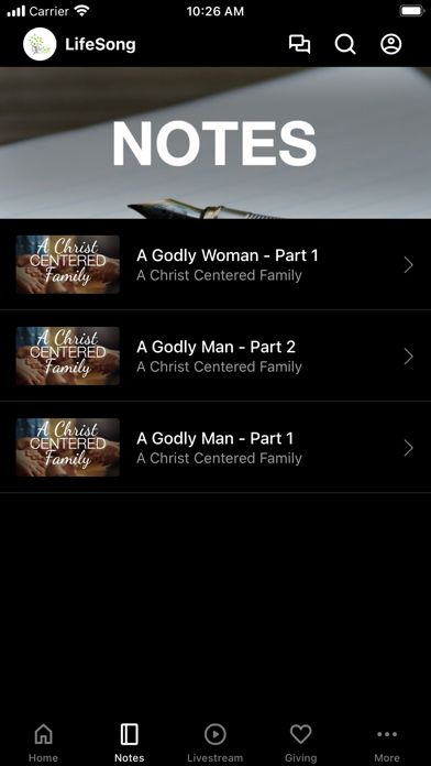 LifeSong Church Monticello Screenshot