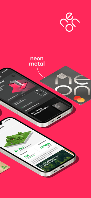 ‎neon – deine Konto-App Screenshot