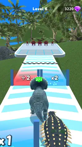 Game screenshot Dino Leveling: Eat & Run hack