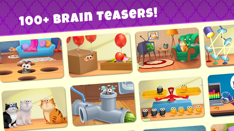 Pet's Riddles: IQ brain games - 1.20.2 - (iOS)