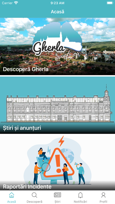 Gherla City App Screenshot