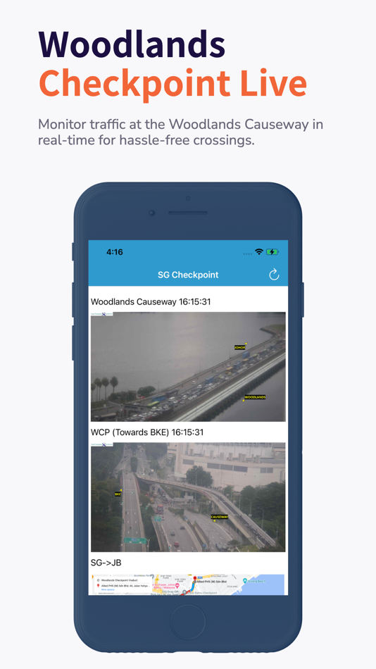 #2. SG Checkpoint - Traffic Timing (iOS) 由: Shaozhuang Chen