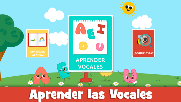 Las vocales para niños español