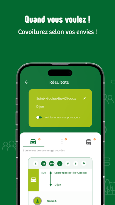 Covoiturage Mobigo Screenshot