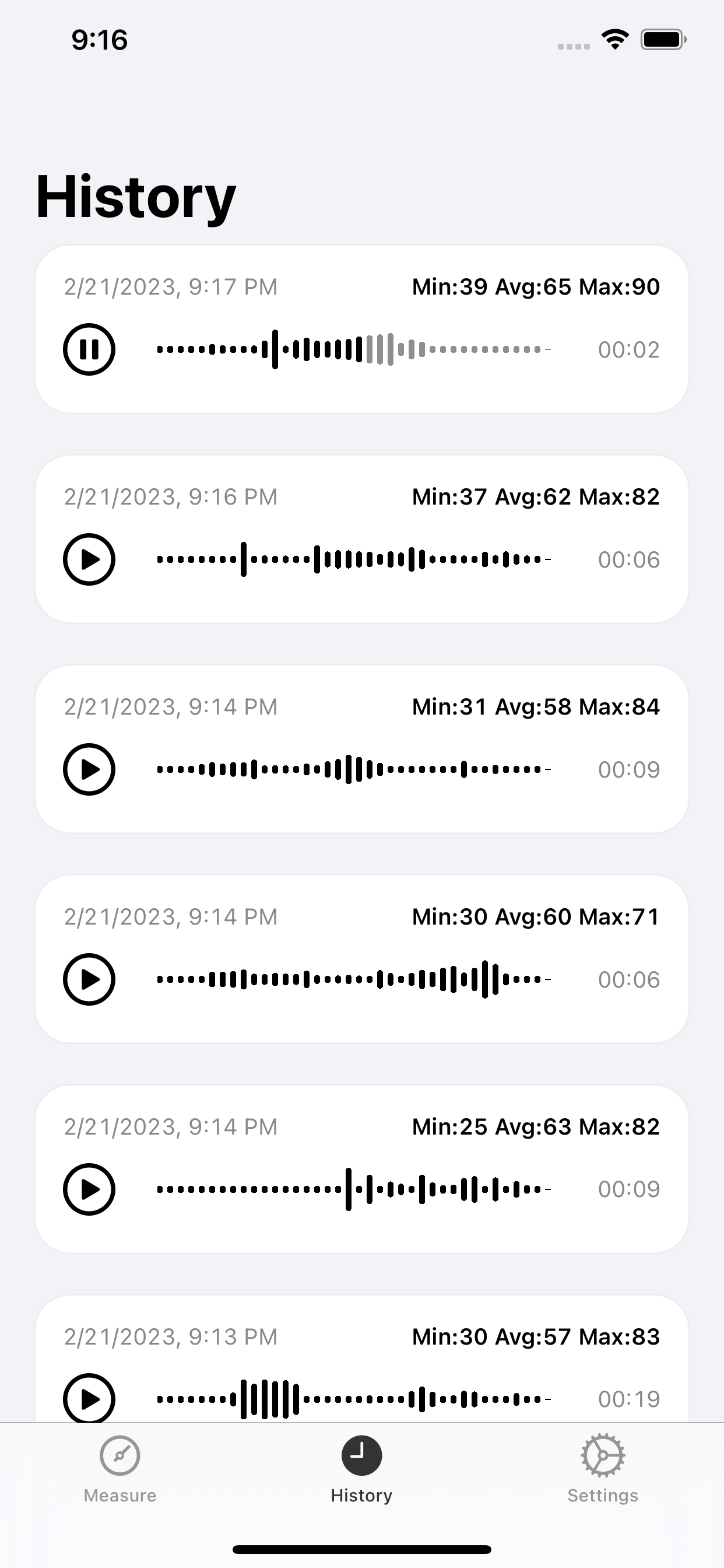 DecibelMeter - Noise Meter App