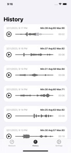 DecibelMeter - Noise Meter App screenshot #2 for iPhone