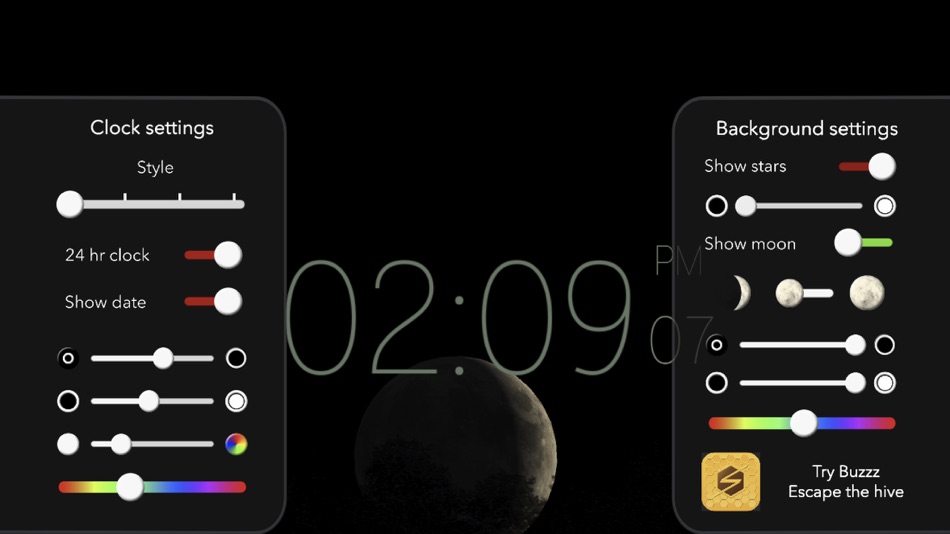 #3. Night Clock (iOS) By: Pieter Hudig