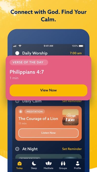 Amen: Christian Meditation Screenshot