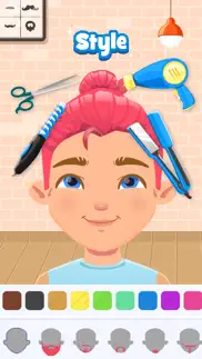 fashion makeover hair salon iphone screenshot 3