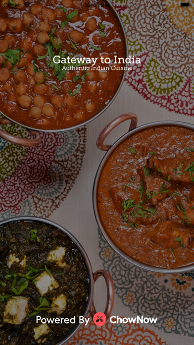 Gateway to India Restaurant Screenshot