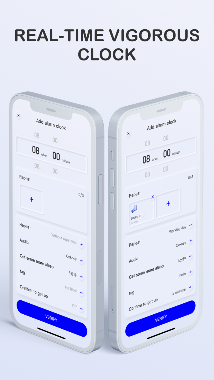 Vigorous Clock - Alarm Wake Up