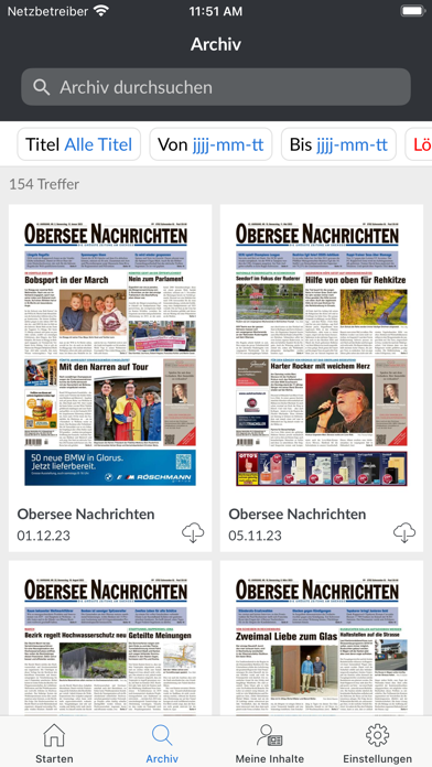 Screenshot #2 pour Fridolin News