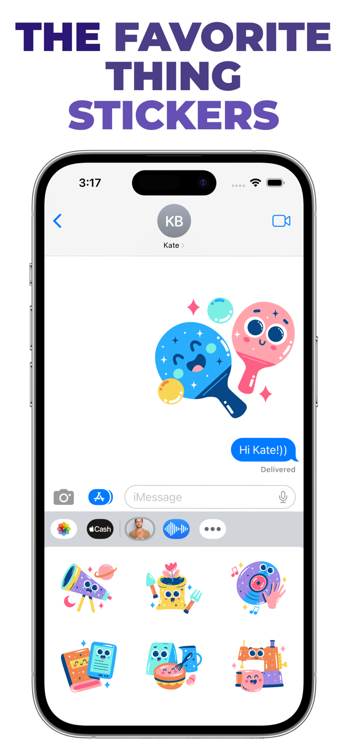 The Favorite Thing stickers