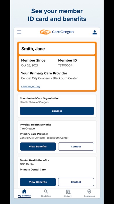 MyCareOregon Screenshot