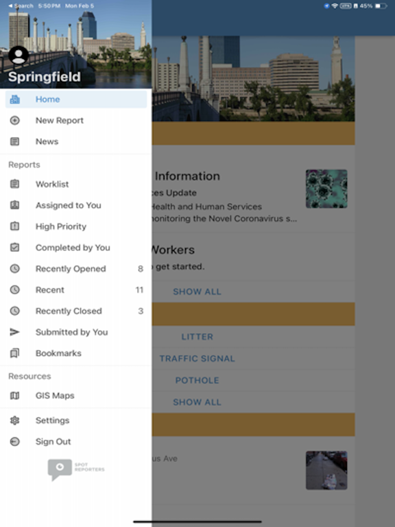App screenshot