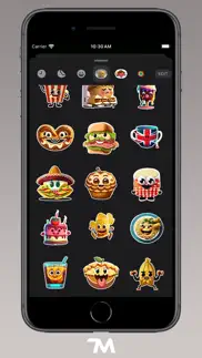street food stickers iphone screenshot 3