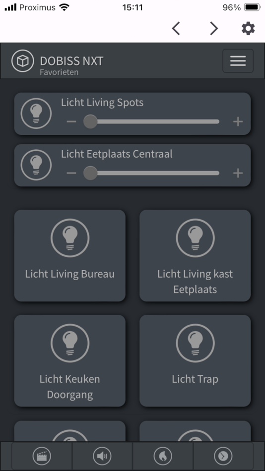 Dobiss NXT (iOS) By: Dobiss Domotics Dobiss NXT (iOS) By: Dobiss Domotics