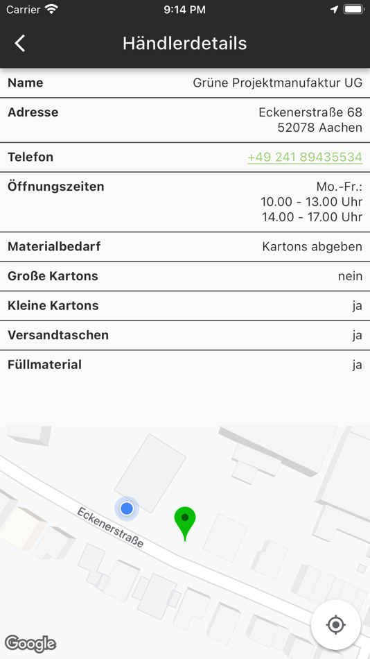 #3. repacket (iOS) 由: Grüne Projektmanufaktur UG (haftungsbeschränkt)