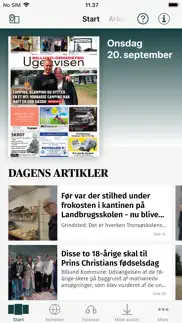 ugeavisen.dk iphone screenshot 2