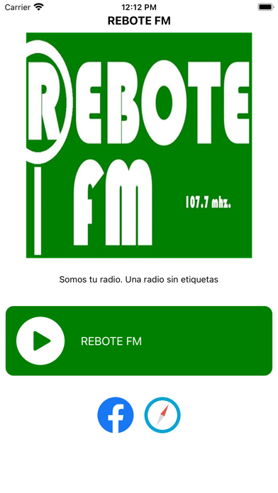 Rebote FM Screenshot