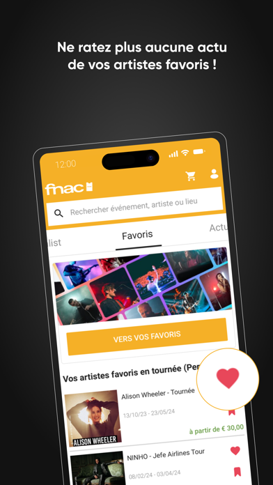 Fnac Spectacles Screenshot 4 - AppWisp.com Fnac Spectacles Screenshot 4 - AppWisp.com