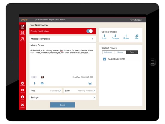 Screenshot #4 pour ManageBridge HD