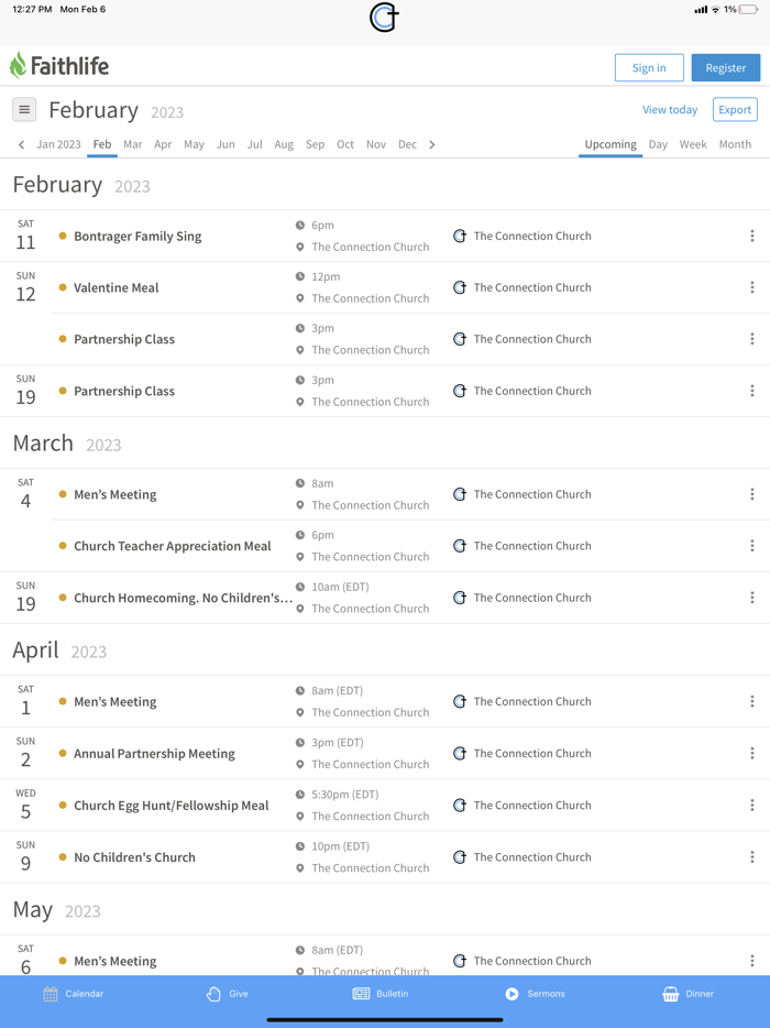 Connection Church - Pelham GA