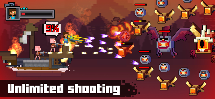 Block Craft Monster Shooter