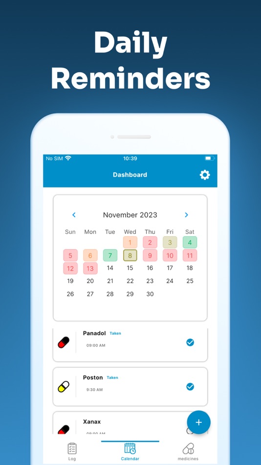 #1. Pill Reminder l Med Tracker (iOS) De: Pill Reminder Medication Tracker