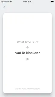 everlang: swedish iphone screenshot 1