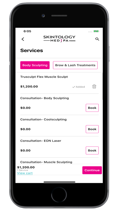 Skintology Medspa Screenshot