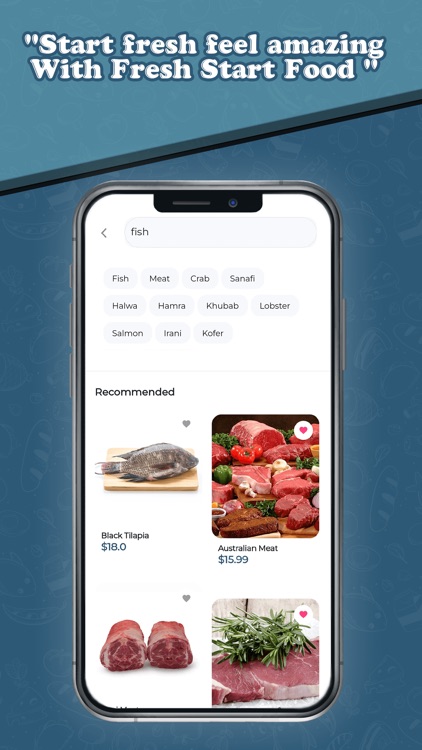 Fresh Start Food App