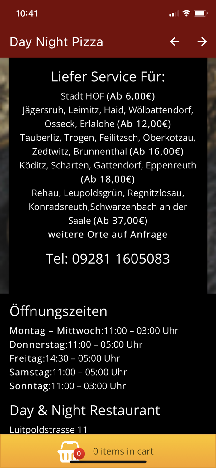 DayNight Restaurant - HOF