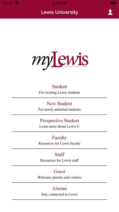 myLewis Screenshot
