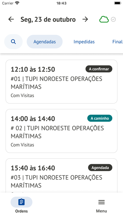 Nasajon ERP - Servicos app screenshot