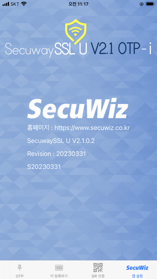 #4. SecuWiz OTP 2.1 (iOS) 由: Secuwiz, Inc.