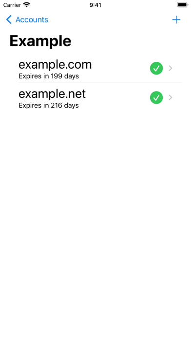 Domains Screenshot