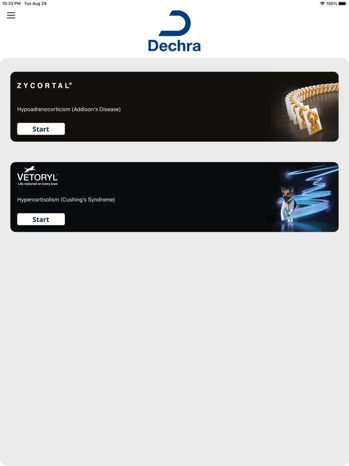 Dechra Endocrinology App