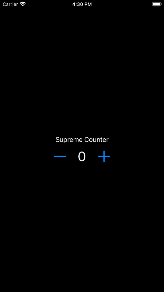 Maybe supreme Counter (iOS) 由: Yuta Shoji Maybe supreme Counter (iOS) 由: Yuta Shoji