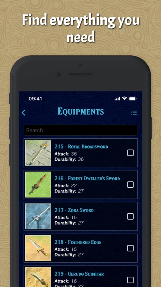 #3. Hyrule Compendium (iOS) By: Felipe Braunger Valio Desenvolvimento de Sistemas Ltda