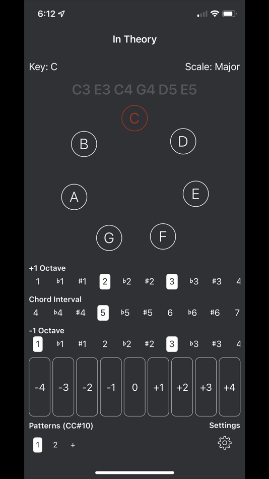 #3. In Theory - Interval Keyboard (iOS) Podle: Cem Olcay