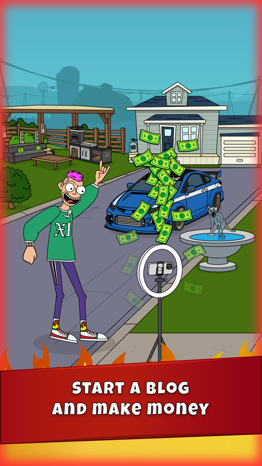 #2. Van - Idle Vlogger (iOS) By: Coco Play